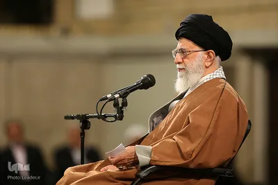 دیدار معلمان و فرهنگیان با رهبر انقلاب