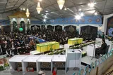 محفل قرآنی وداع با شهدای جبهه مقاومت در قزوین