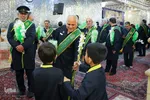 گلباران حرم شاهچراغ در شب ولادت امام رضا( ع‎‎)