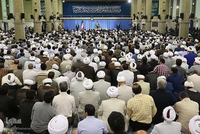 دیدار کارگزاران حج با رهبر معظم انقلاب اسلامی