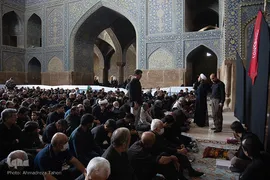 مراسم عزاداری عاشورای حسینی در میدان امام خمینی (ره) اصفهان