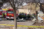 سقوط هواپیمای جنگی در تبریز
