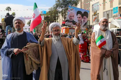نمایش اقتدار و وحدت ملی در ۲۲بهمن -شیراز
