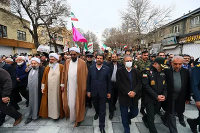 راهپیمایی یوم‌الله 22 بهمن در همدان