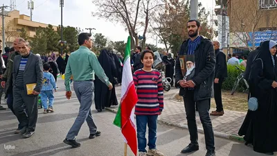 مراسم راهپیمایی ۲۲ بهمن در کاشان
