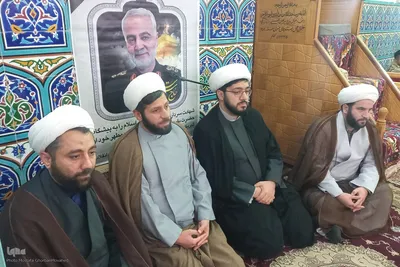 مراسم گرامیداشت چهارمین سالگرد شهادت سردار حاج قاسم سلیمانی در اهر