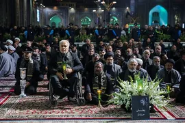 آیین خطبه‌خوانی شب شهادت امام رضا(ع)