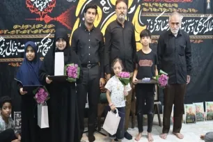 تجلیل از خادمان نوجوان در هیئت الرضا (ع) بندرعباس
