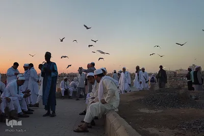 حجاج در بهشت بقیع