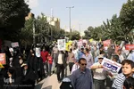 راهپیمایی مردم اصفهان در حمایت از مقاومت فلسطین