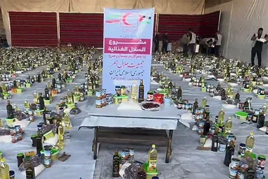 فیلم | امدادرسانی هلال‌ احمر ایران در قلب غزه