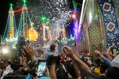 جشن بزرگ شهر الولایه در شب عید سعید غدیر خم 