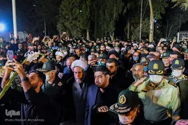 استقبال از پیکر مطهر شهید مدافع حرم «شهید عبدالله اسکندری» در شیراز‎‎