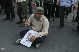 استقبال مردمی از خانواده های شهدا و بازماندگان غزه