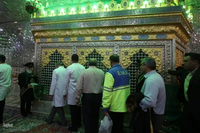 آیین تجدید میثاق با امامزاده احمدبن موسی الکاظم شاهچراغ