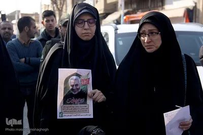 راهپیمایی مردم سمنان در پی شهادت سردار سپهبد شهید قاسم سلیمانی