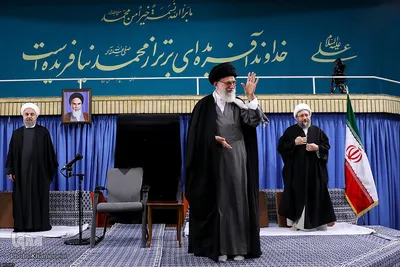 دیدار مسئولان نظام با رهبر معظم انقلاب