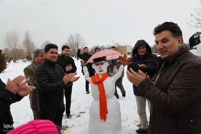جشنواره آدم برفی در خوی
