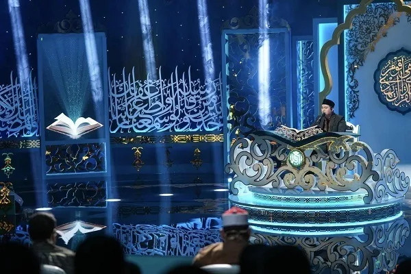 Pertandingan antara qari dari tiga negara dalam bahagian kelima Pertandingan Al-Quran Karbala