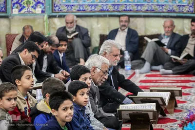 محفل انس با قرآن در مسجد امام جعفرصادق(ع) اهواز 