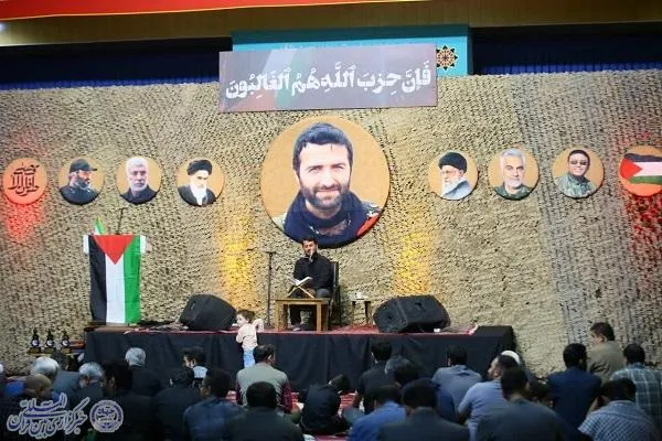 یادواره شهید مدافع حرم « حاج محمود رادمهر» در مصلی امام خمینی(ره) ساری