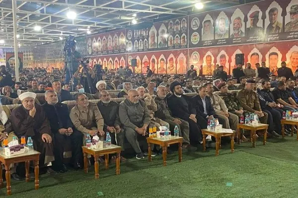 افتتاح مرکز فرهنگی شهدای حشد الشعبی در بصره عراق