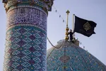 سومین حرم اهل بیت(ع) در ایران اسلامی غرق عزا شد