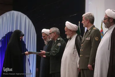 اختتامیه دوازدهمین دوره مسابقات قرآن خواهران شاغل و خانواده کارکنان نیروهای مسلح