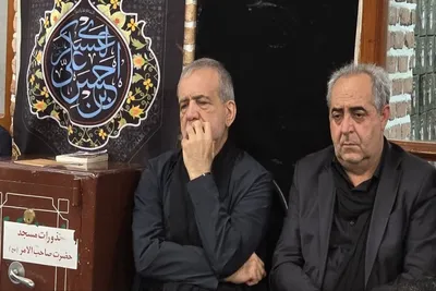 حضور رئیس جمهور در آیین‌های عاشورایی تبریز