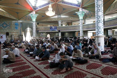 محفل انس با قرآن در مسجد جامع المهدی قزوین