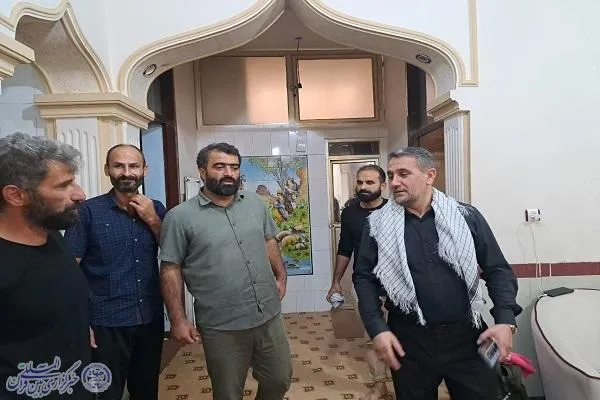 بازید مدیرکل دفتر امور شهری و شوراهای استانداری مازندران از موکب های مرز مهران