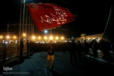 مراسم شام غریبان امام رضا(ع) در حرم مطهر رضوی