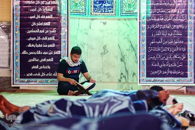«در هواخوری خدا» مددجویان زندان قم