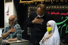 مراسم عزاداری شب سوم ماه محرم در عباسیه اهواز
