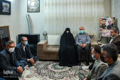 دیدار جامعه قرآنی با خانواده شهید وحید زمانی‌نیا