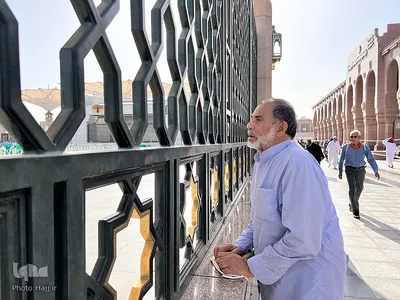 حال و هوای زائران ایرانی در حرم مطهر نبوی را در ایام حج تمتع