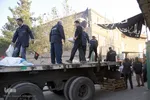 عزام موكب مردمي لبيك يا حسين(ع) سمنان براي خدمت رساني به زائران اربعين
