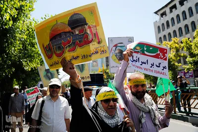 راهپیمایی روز قدس در تهران