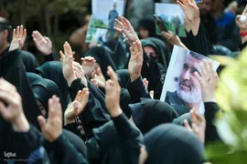 مراسم خاکسپاری سرداران حاجی‌زاده، باقری