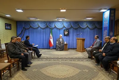 دیدار مدیرکل ثبت احوال آذربایجان شرقی با امام جمعه تبریز