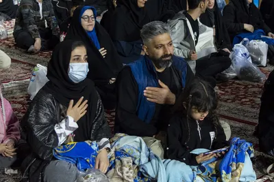 شب نوزدهم ماه مبارک رمضان در امامزاده محمد(ع) کرج‎