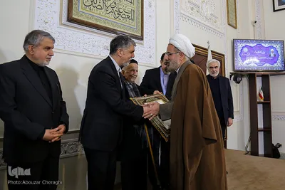 مراسم بزرگداشت آیت‌الله جوادی‌آملی