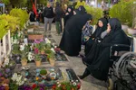 تحویل سال ۱۴۰۵ در گلستان شهدای اصفهان