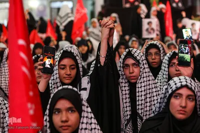 تجمع هشت هزار نفره «هیئات نوجوانان آرمانی»