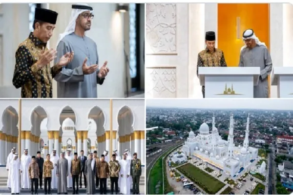 Endonezya’da Şeyh Zayed Camii’nin açılışı  gerçekleşti