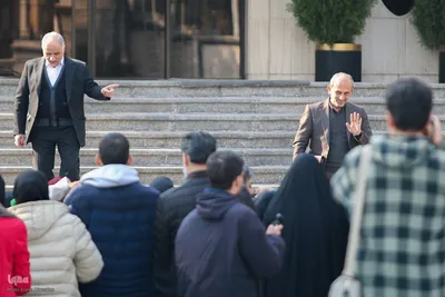 اعضای هیأت دولت در جمع خبرنگاران