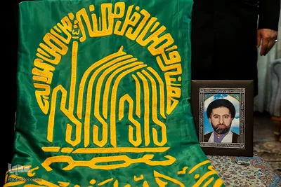 حضور رئیس حوزه ریاست مجلس شورای اسلامی در منزل شهید مهدی تقوی