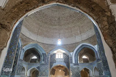 مسجد کبود تبریز از برجسته‌ترین نمونه‌های معماری اسلامی