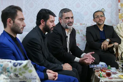 دیدار جامعه قرآنی با خانواده شهیدان عبدالهی