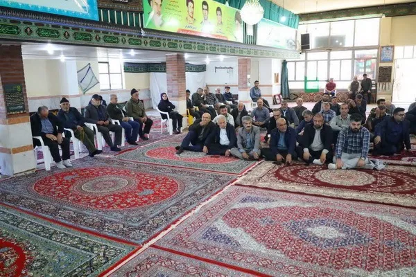 عکس یادواره شهدای روستای اشکور رامسر